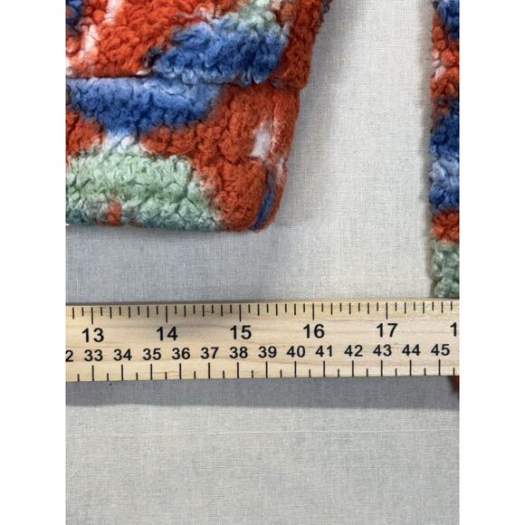 Rock And Roll Denim Pullover Hoodie Aztec Print All Over Women’s Medium - Picture 12 of 16